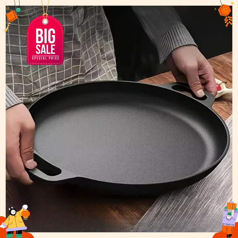 Home Cooking Cookbook - 2026 New Cast Iron Frying Non-stick
