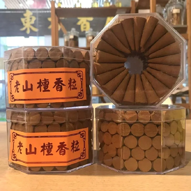 Smoker Box Wood Chip - 100Pcs Sandalwood Incense Cone Indoor of