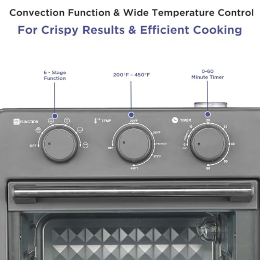 Home kitchen air fryer oven 16 - Home Cooking Is Healthier avaliação e preço