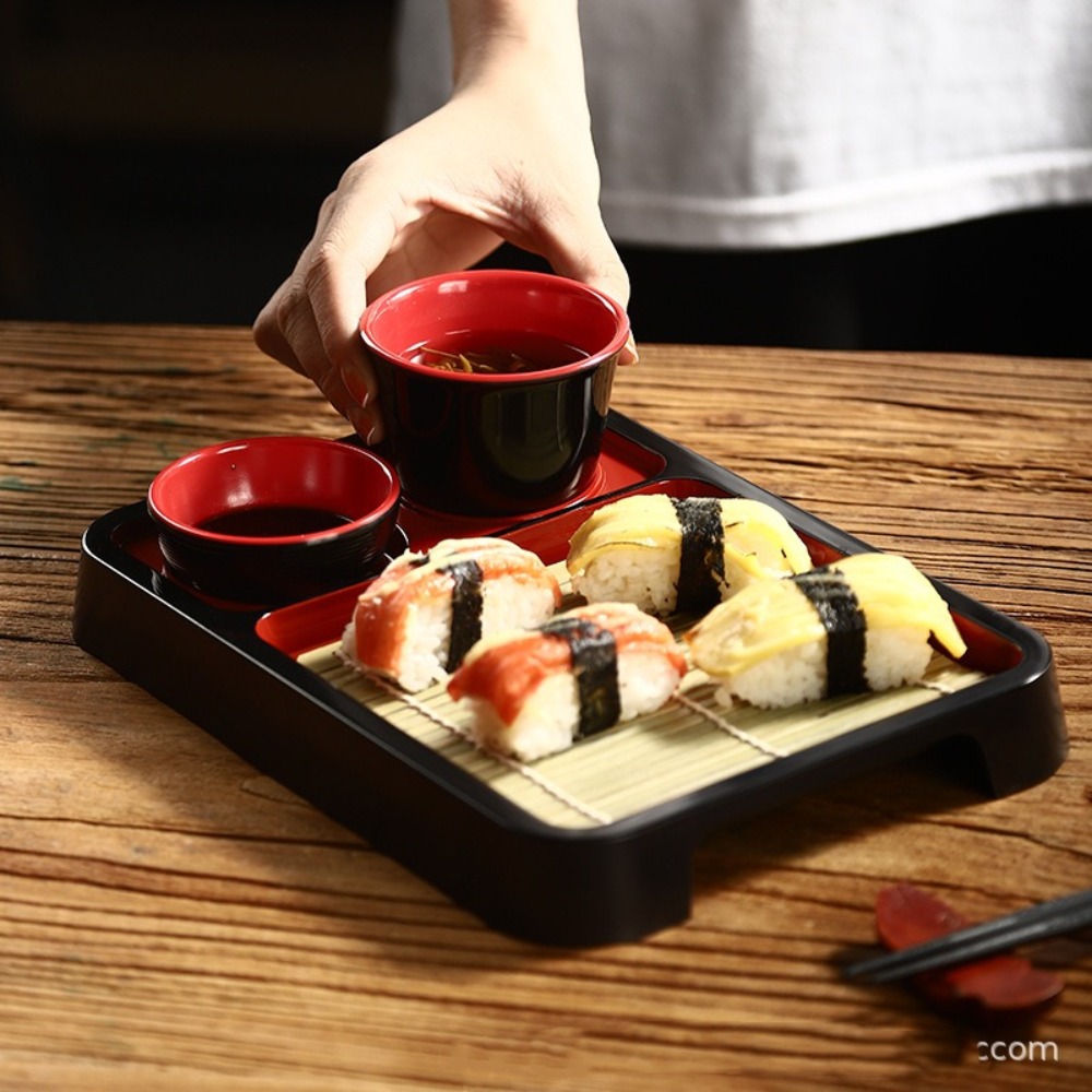 Japanese Style Cold Noodle Dis - Sushi Mat Bamboo avaliação e preço