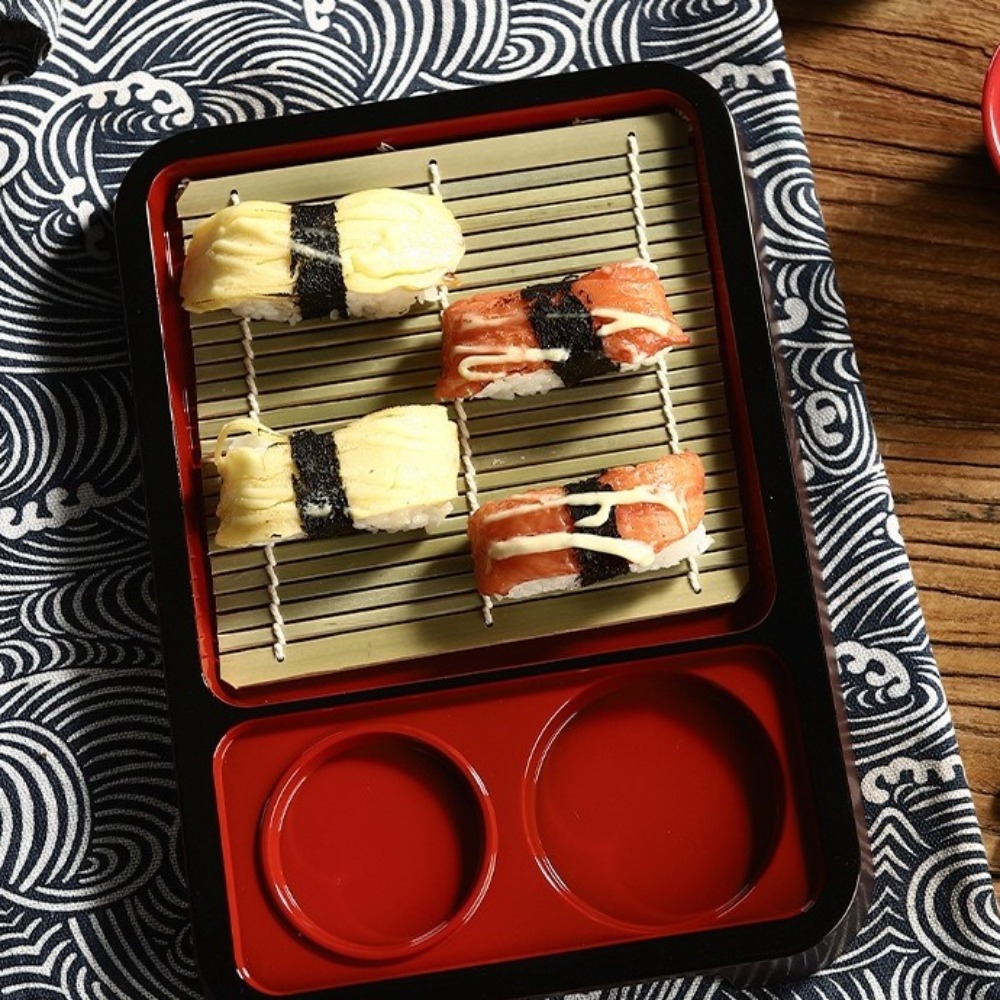 Japanese Style Cold Noodle Dis - Sushi Mat Bamboo avaliação e preço