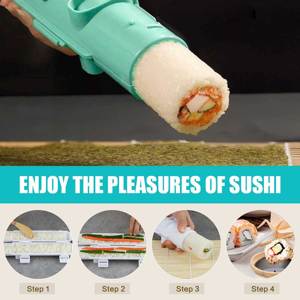 Sushi Making Set With Various  - Sushi Mat Bamboo avaliação e preço