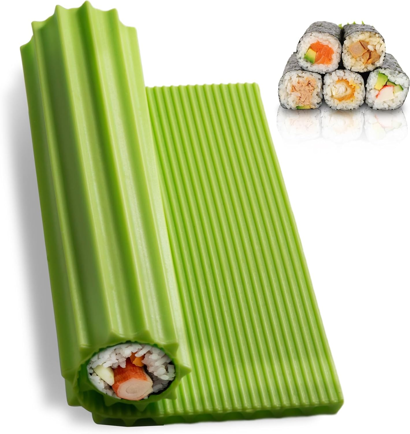 High-quality silicone mat for  - Sushi Mat Bamboo avaliação e preço