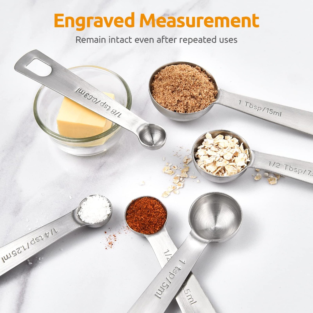 6pcs/set Food-grade Stainless  - Home Cooking Cookbook avaliação e preço