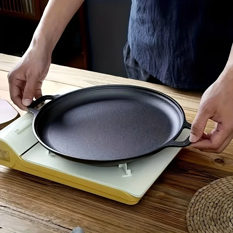 2026 New Cast Iron Frying Non- - Home Cooking Cookbook avaliação e preço