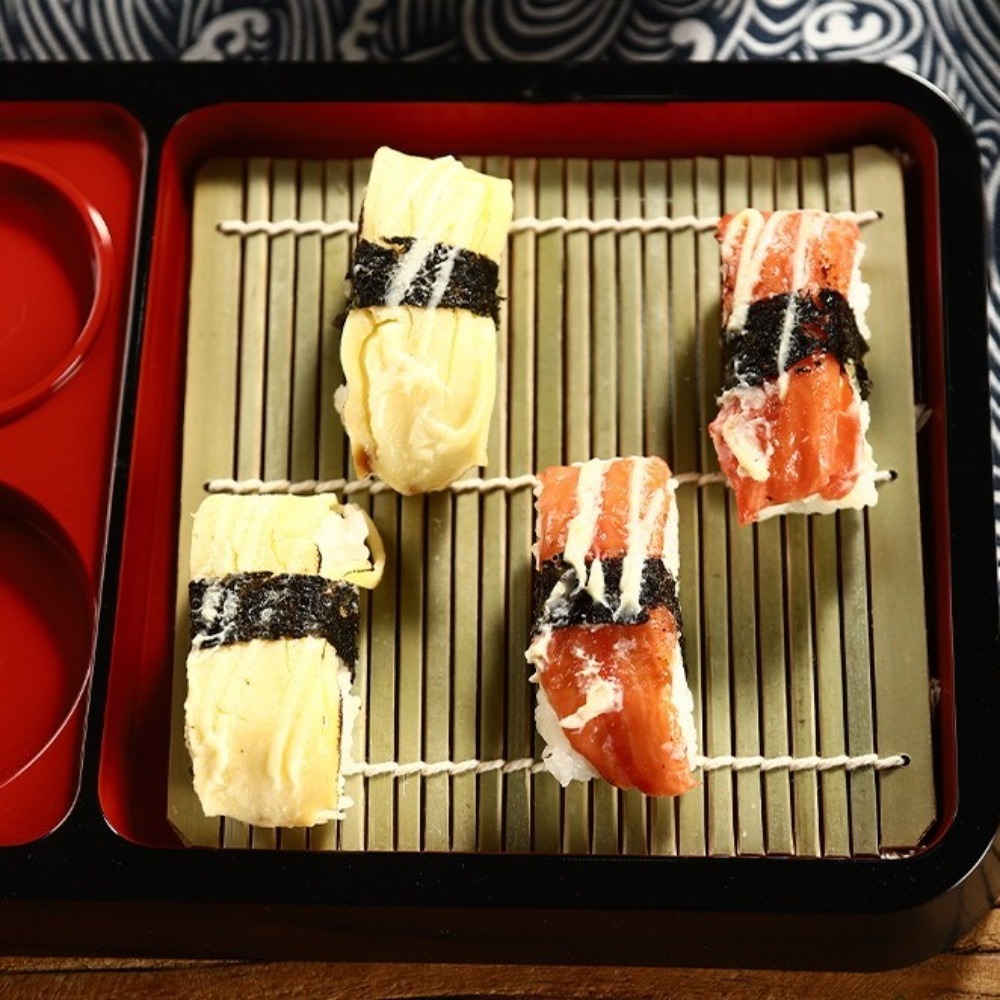 Japanese Style Cold Noodle Dis - Sushi Mat Bamboo avaliação e preço