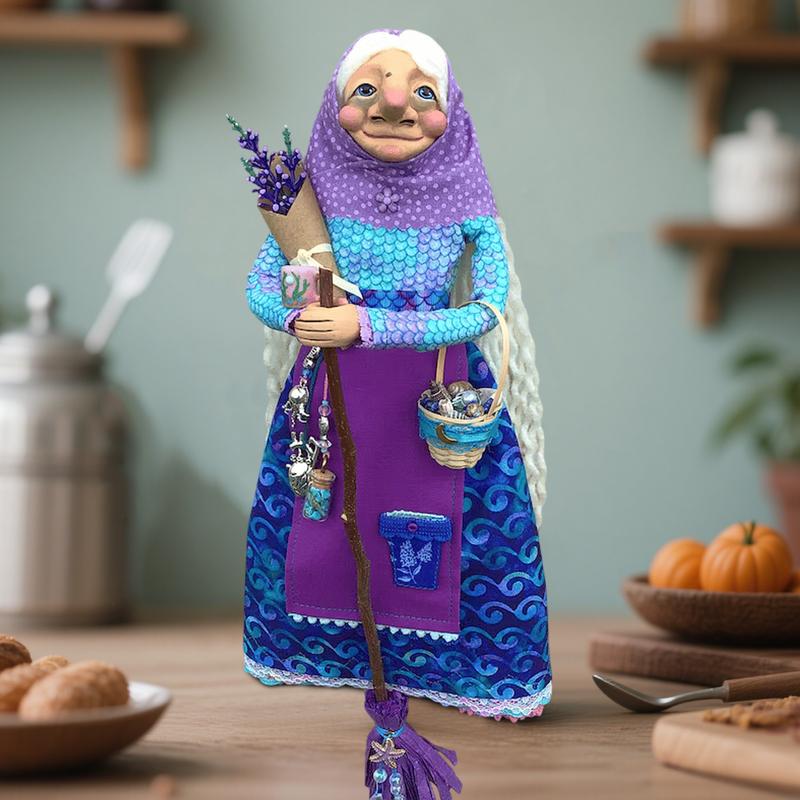 Kitchen Witch 7-Inch Handmade  - Mom'S Home Cooking avaliação e preço