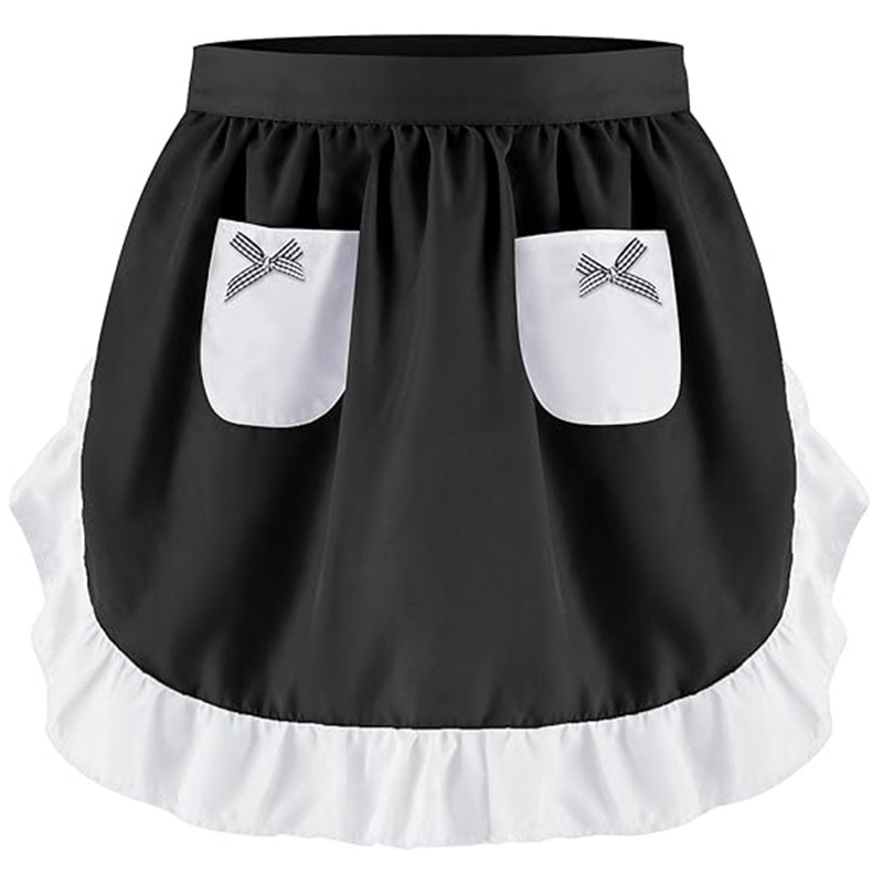 Elegant Lace Short Apron With  - Home Cooking Services avaliação e preço