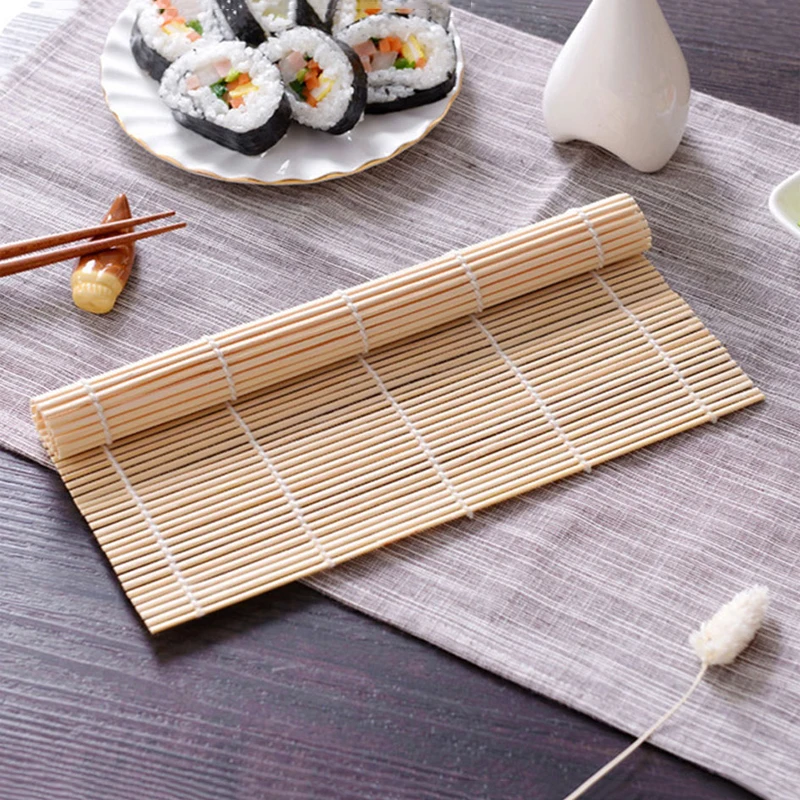Bamboo Sushi Rolling Mat Non-s - Sushi Mat Bamboo avaliação e preço