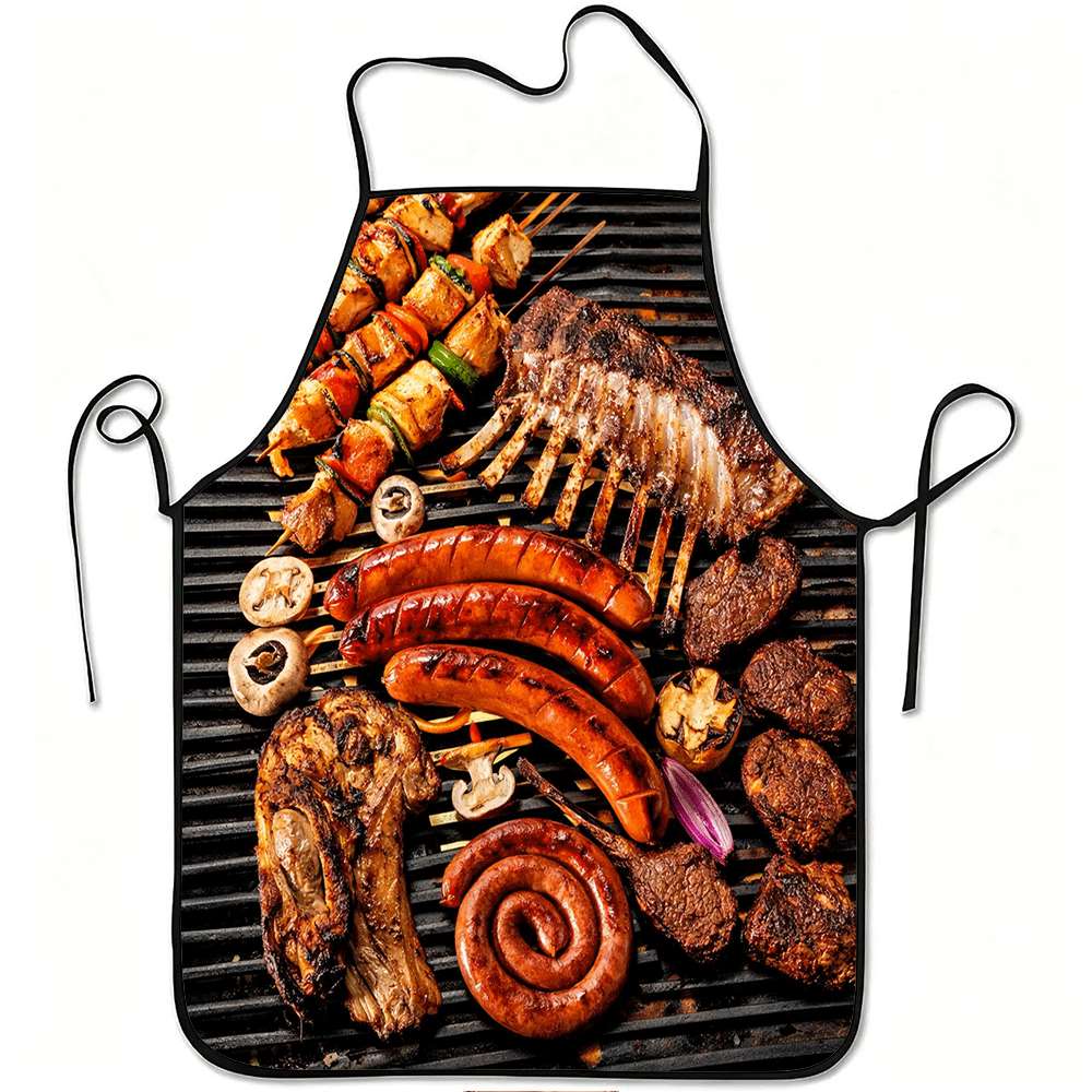 1 Piece of Fun Barbecue-Themed - Home Cooking Ideas avaliação e preço