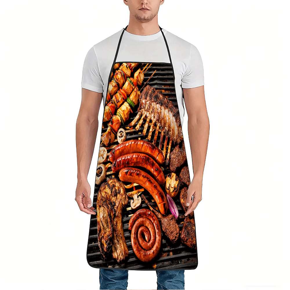1 Piece of Fun Barbecue-Themed - Home Cooking Ideas avaliação e preço