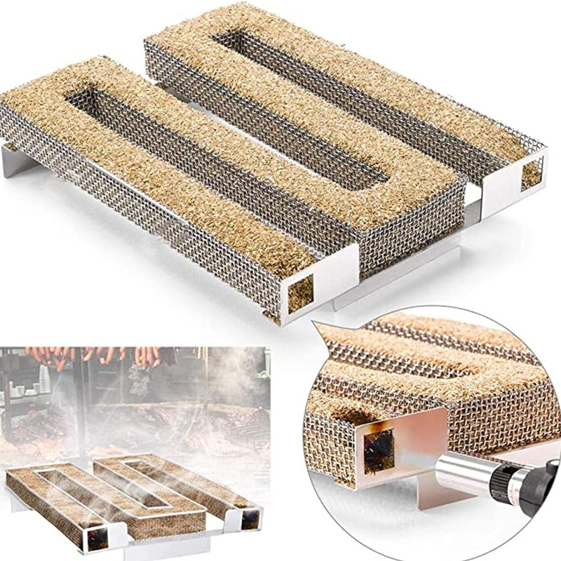Cold Smoke Generator BBQ Acces - Smoker Box Wood Chip avaliação e preço