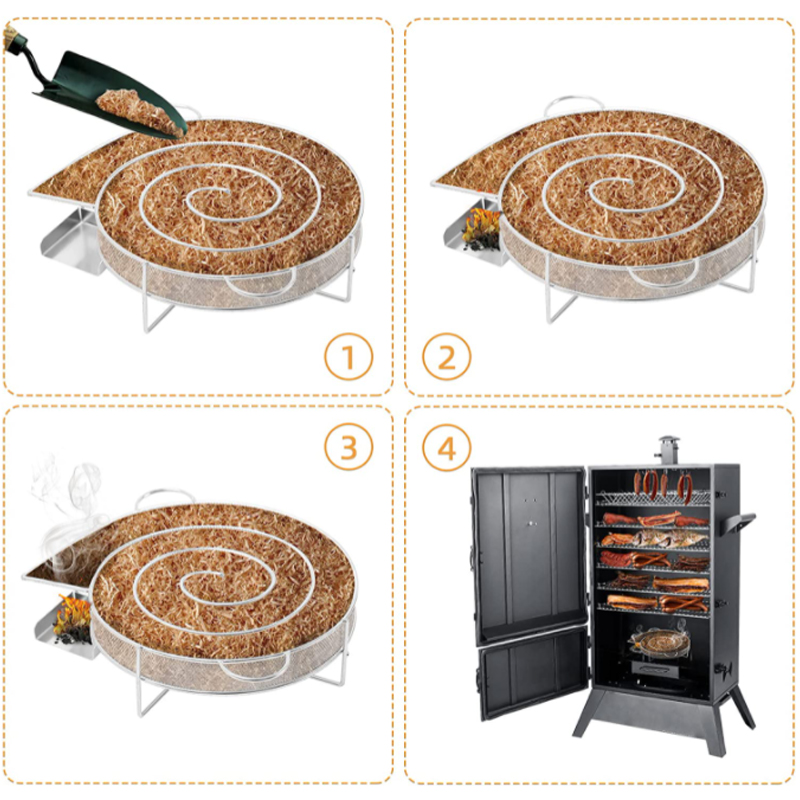Cold Smoke Generator BBQ Acces - Smoker Box Wood Chip avaliação e preço