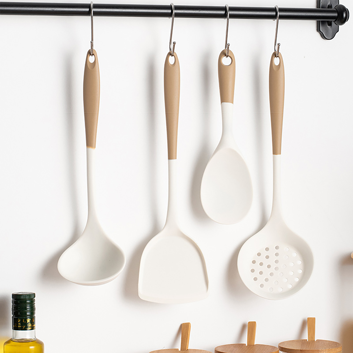 4pcs Silicone Kitchenware Uten - Home Cooking Services avaliação e preço