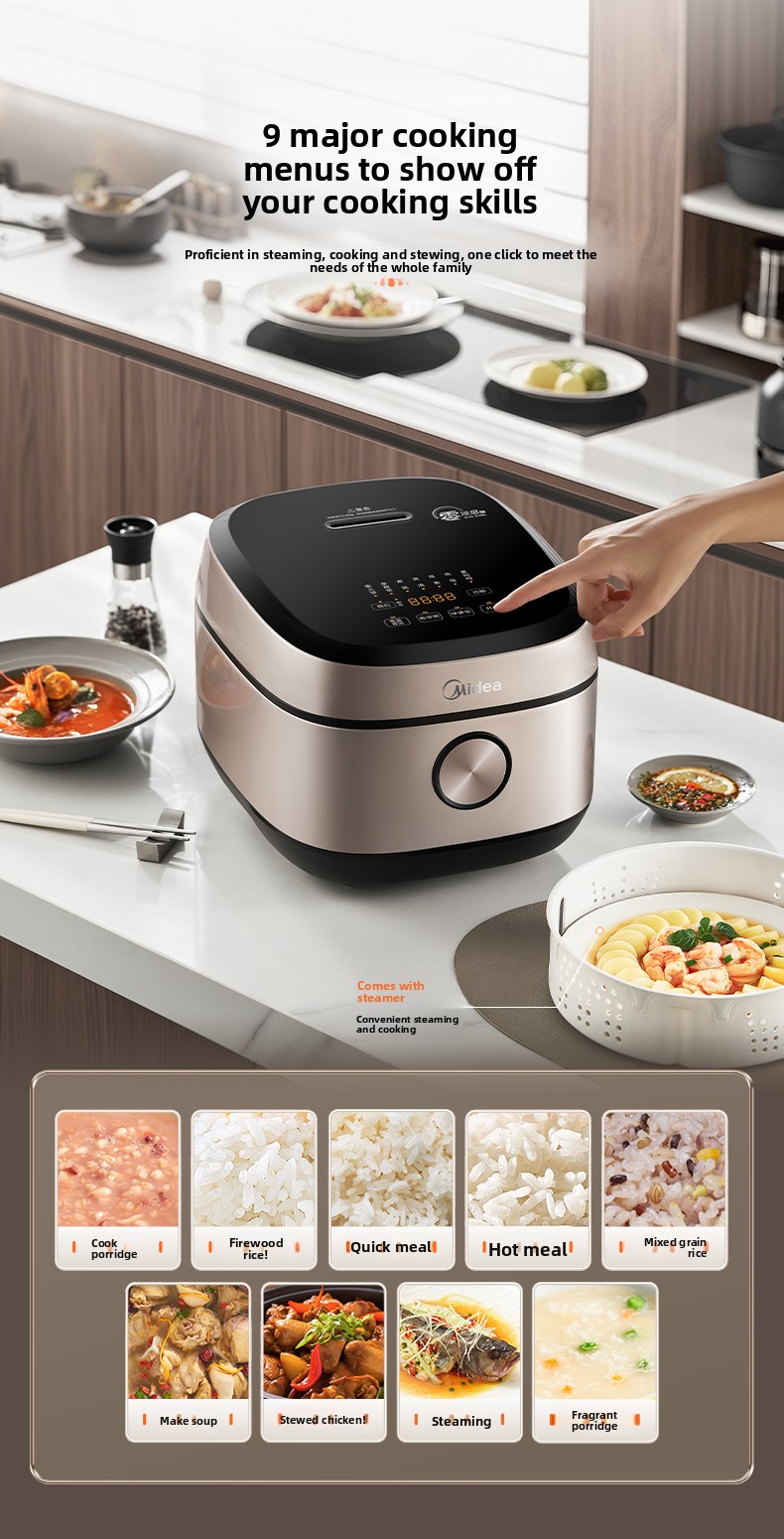 Midea 0 Coating IH Rice Cooker - Home Cooking Services avaliação e preço