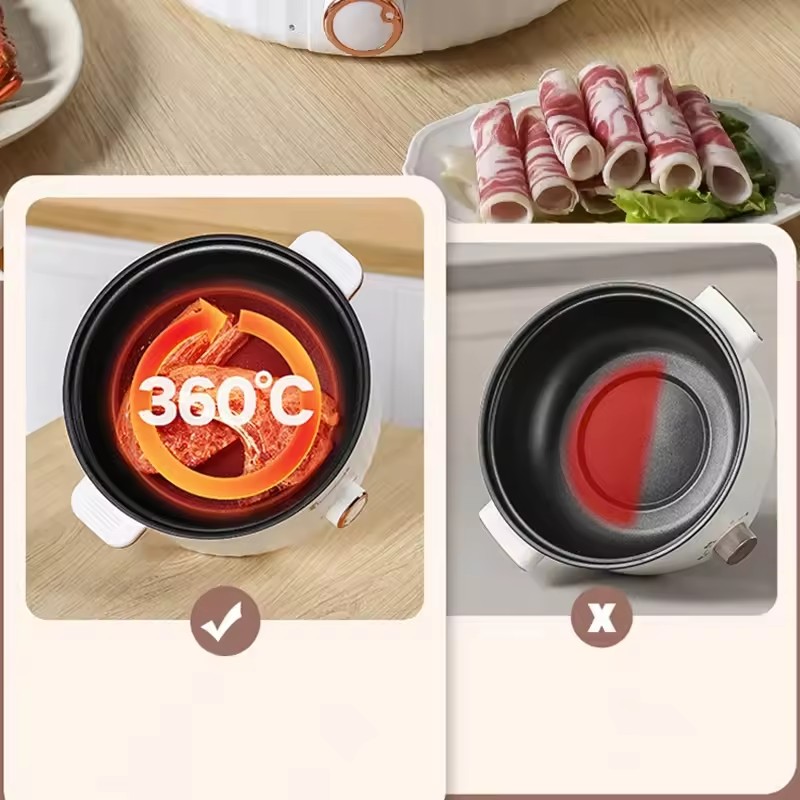 Electric Portable Multifunctio - Home Cooking Cookbook avaliação e preço