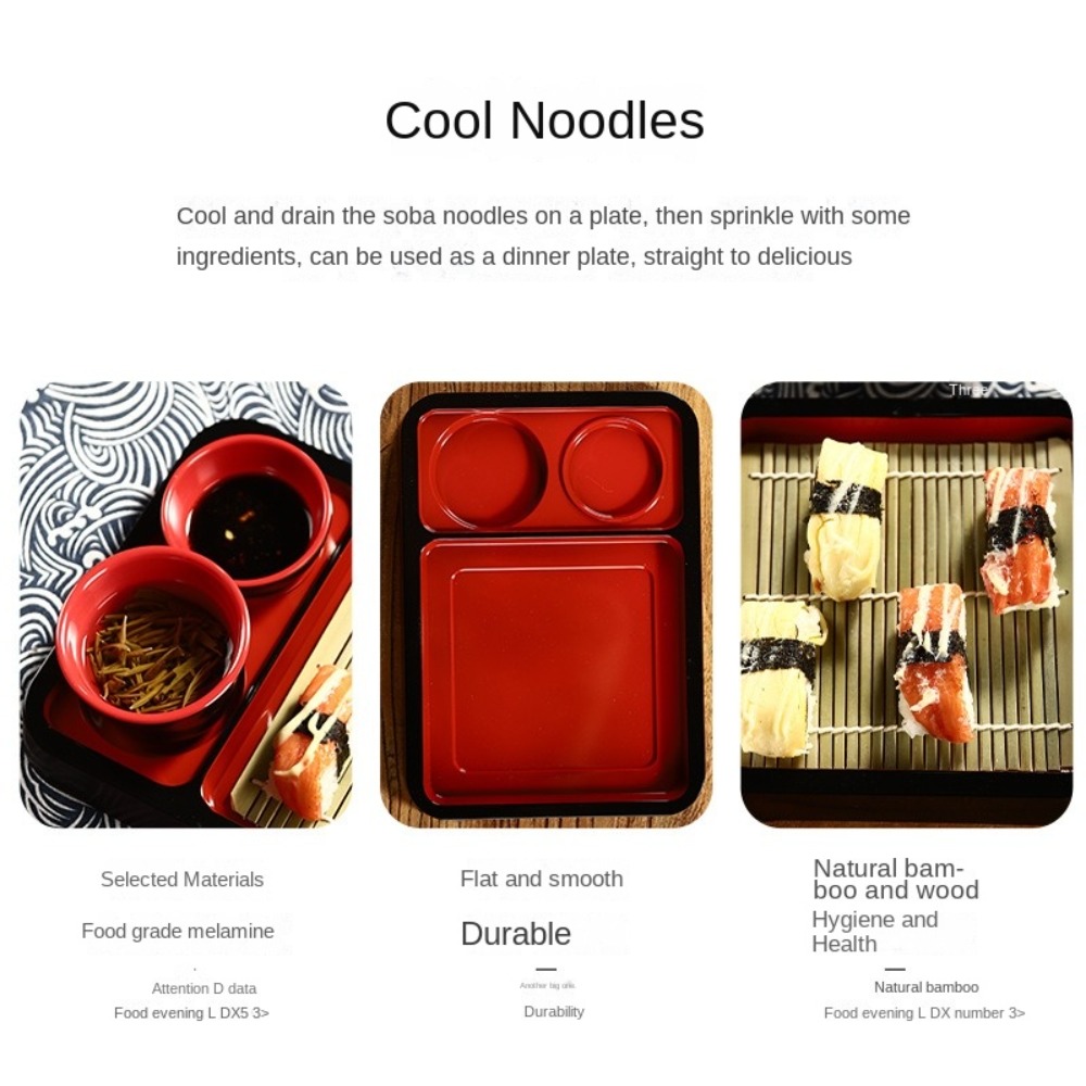 Japanese Style Cold Noodle Dis - Sushi Mat Bamboo avaliação e preço