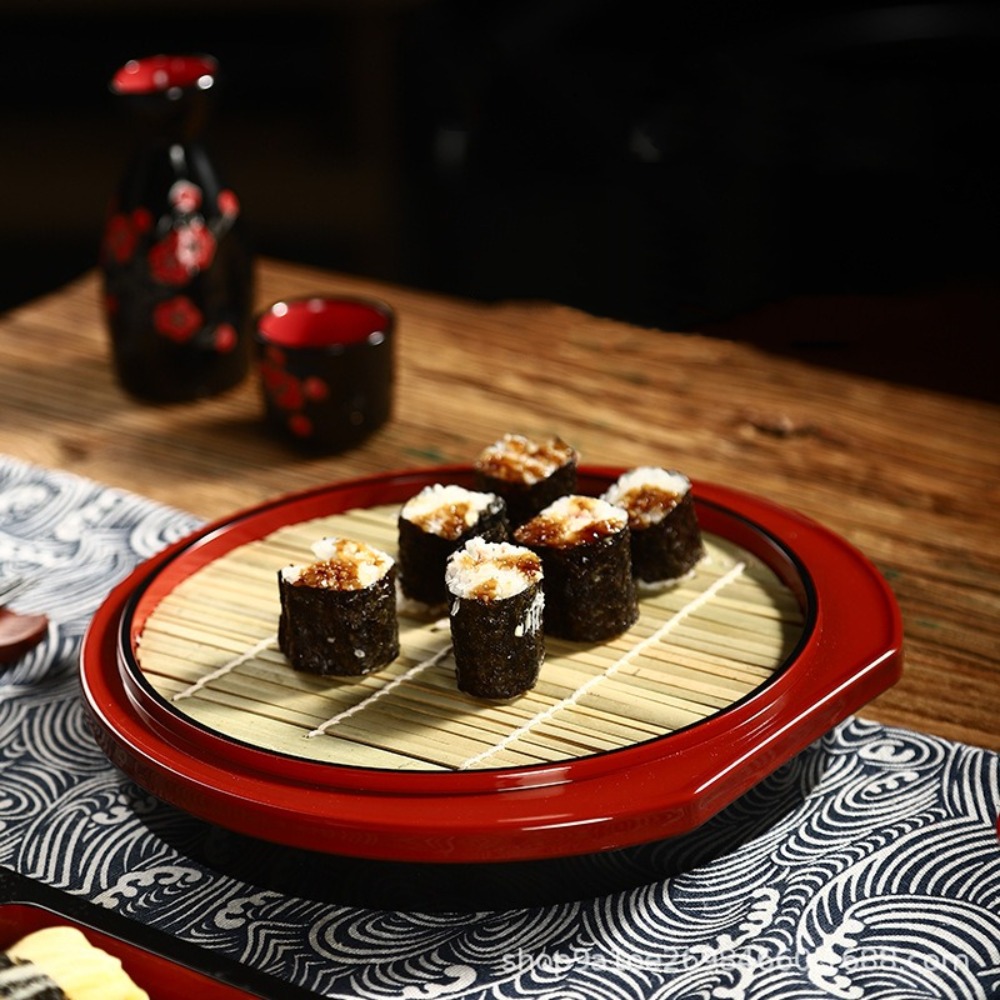 Japanese Style Cold Noodle Dis - Sushi Mat Bamboo avaliação e preço