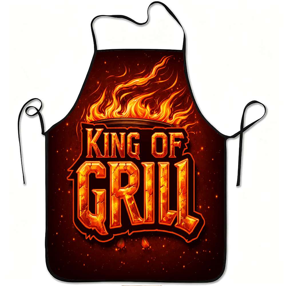 1 Piece of Bbq King Apron, Bbq - Home Cooking Ideas avaliação e preço