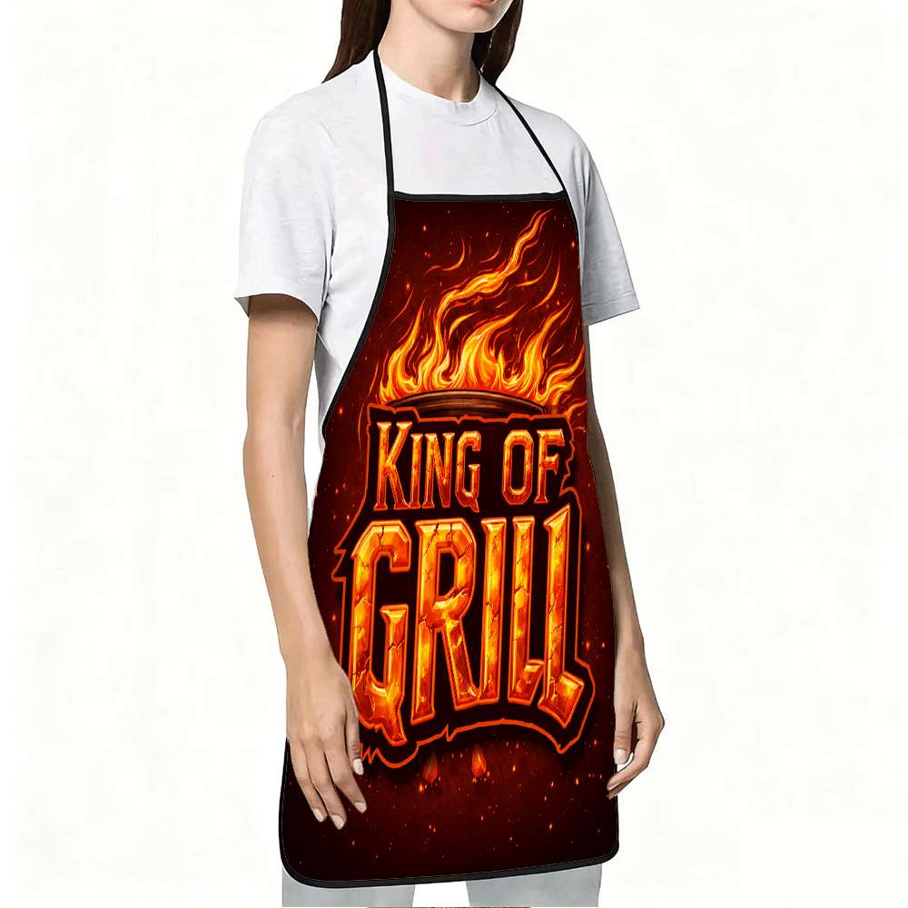 1 Piece of Bbq King Apron, Bbq - Home Cooking Ideas avaliação e preço