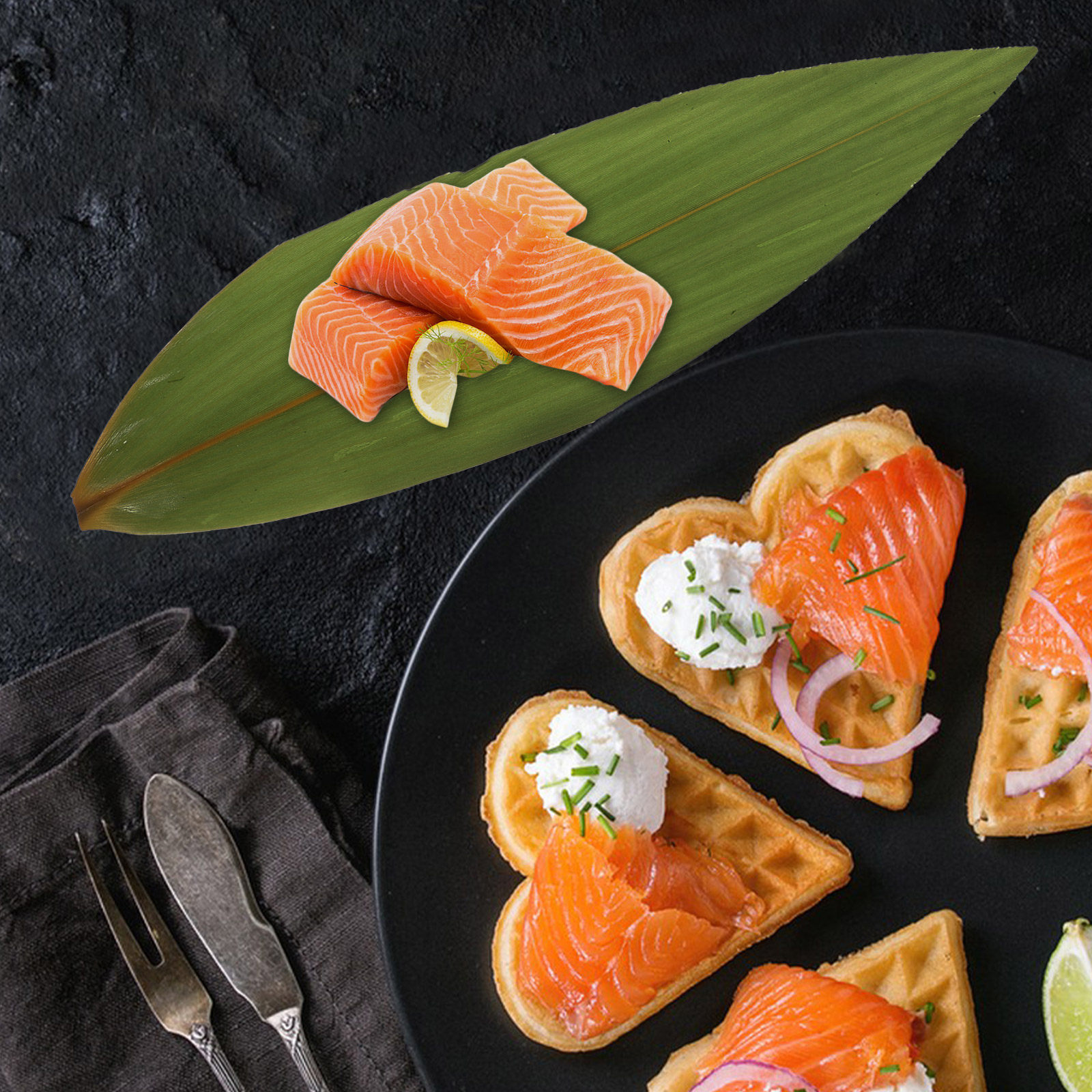 100pcs Sushi Bamboo Leaves Sas - Sushi Mat Bamboo avaliação e preço