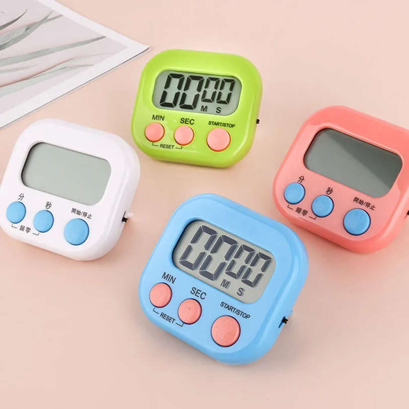 Kitchen Timer Magnetic LCD Dig - Home Cooking Cookbook avaliação e preço