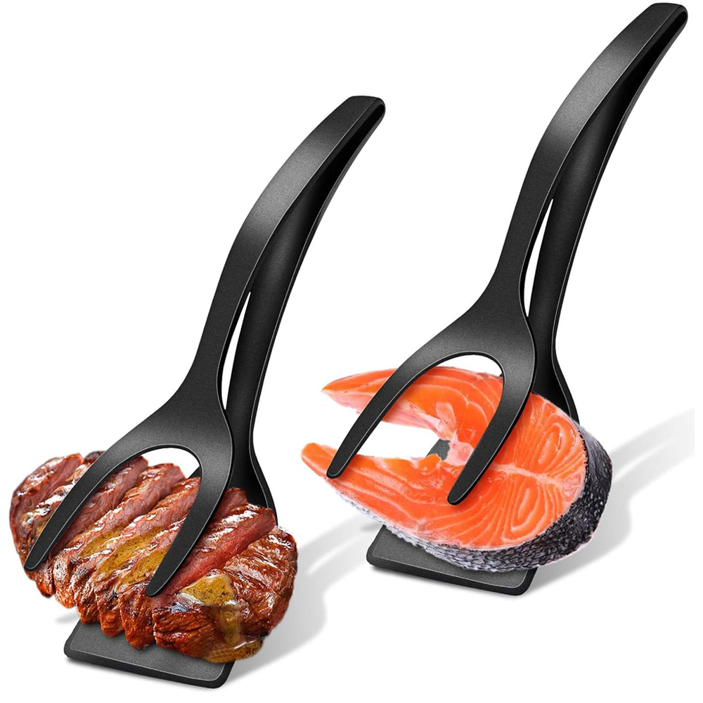 2 in 1 Grip Flip Spatula Clamp - Home Cooking Services avaliação e preço