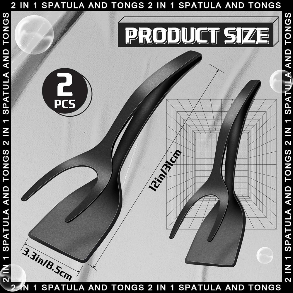 2 in 1 Grip Flip Spatula Clamp - Home Cooking Services avaliação e preço