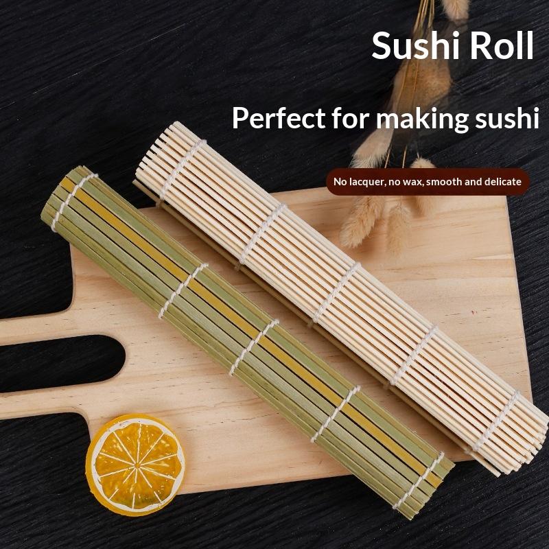 DIY Bamboo Sushi Maker Rolling - Sushi Mat Bamboo avaliação e preço