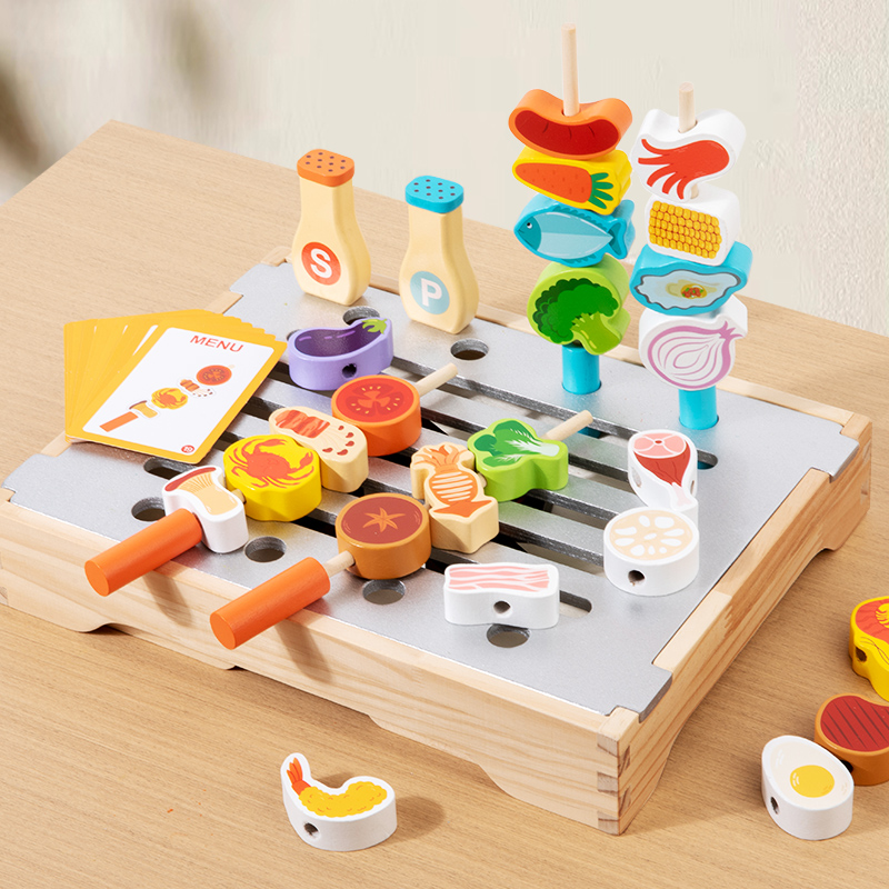 Children's Wooden Imitation Ba - Home Cooking Cookbook avaliação e preço