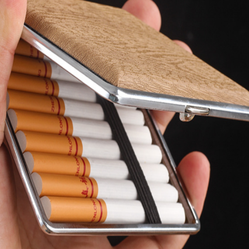 20-Pack Men’s Portable Leather - Smoker Box Wood Chip avaliação e preço
