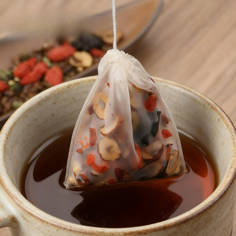 200/50Pcs Nylon Tea Bags Small - Home Cooking Services avaliação e preço