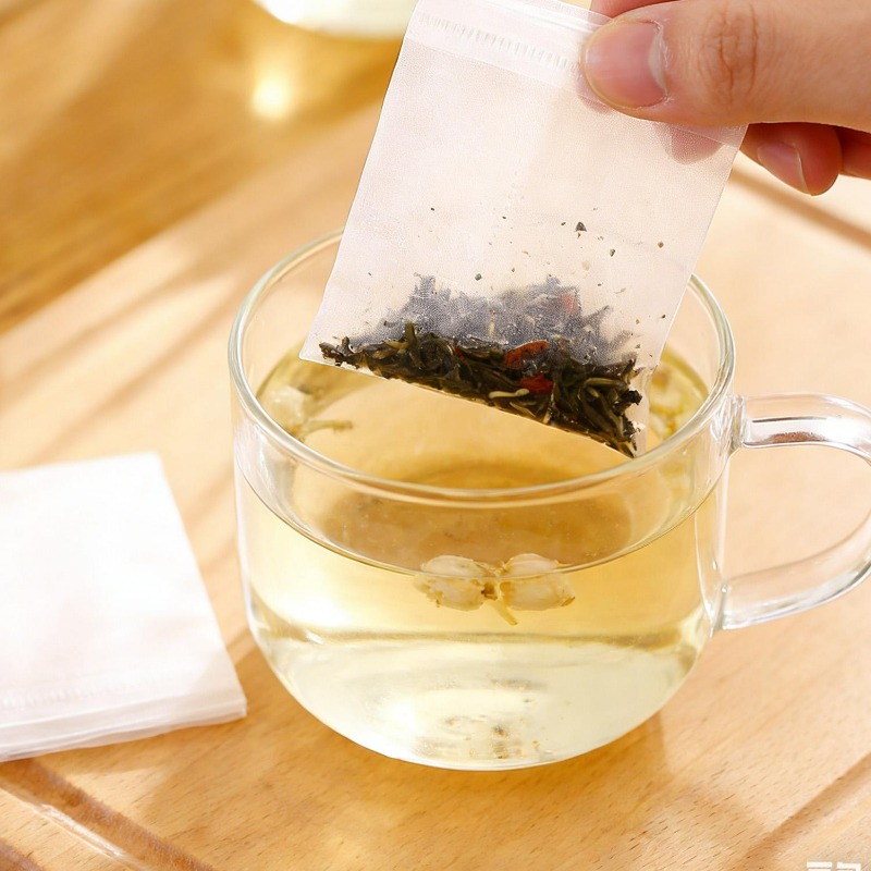 200/50Pcs Nylon Tea Bags Small - Home Cooking Services avaliação e preço