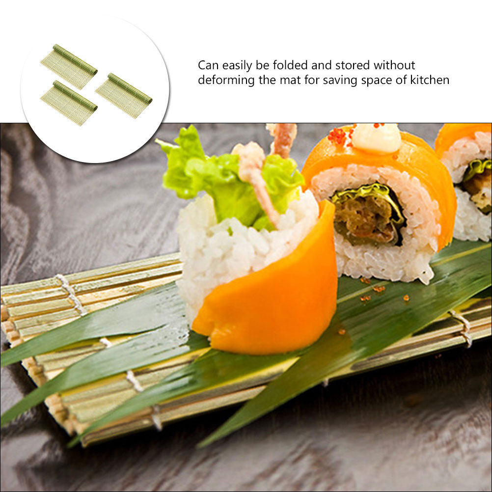 Sushi Roller Mat Bamboo Sushi  - Sushi Mat Bamboo avaliação e preço
