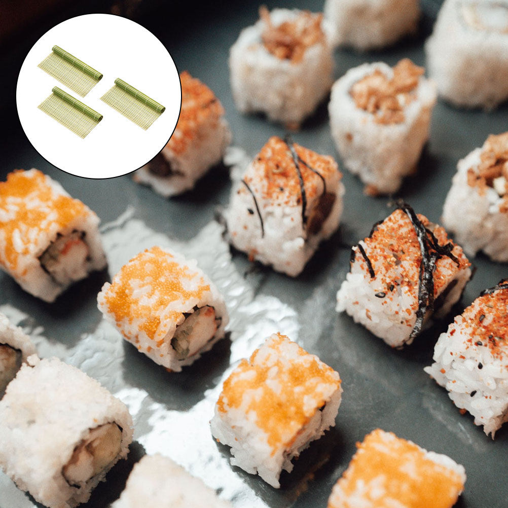 Sushi Roller Mat Bamboo Sushi  - Sushi Mat Bamboo avaliação e preço