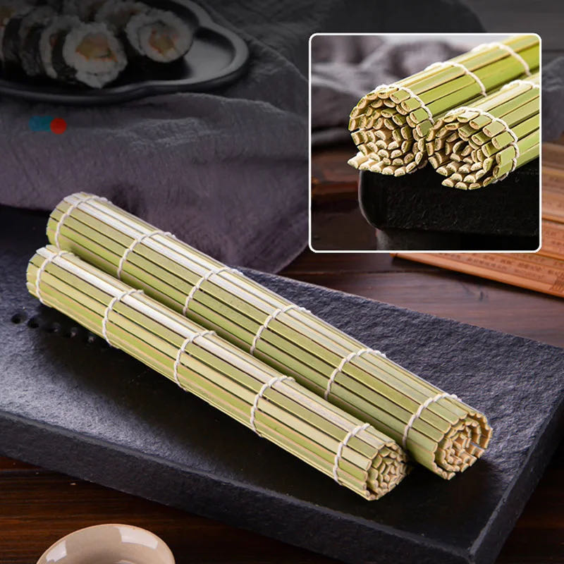 DIY Bamboo Sushi Maker Rolling - Sushi Mat Bamboo avaliação e preço