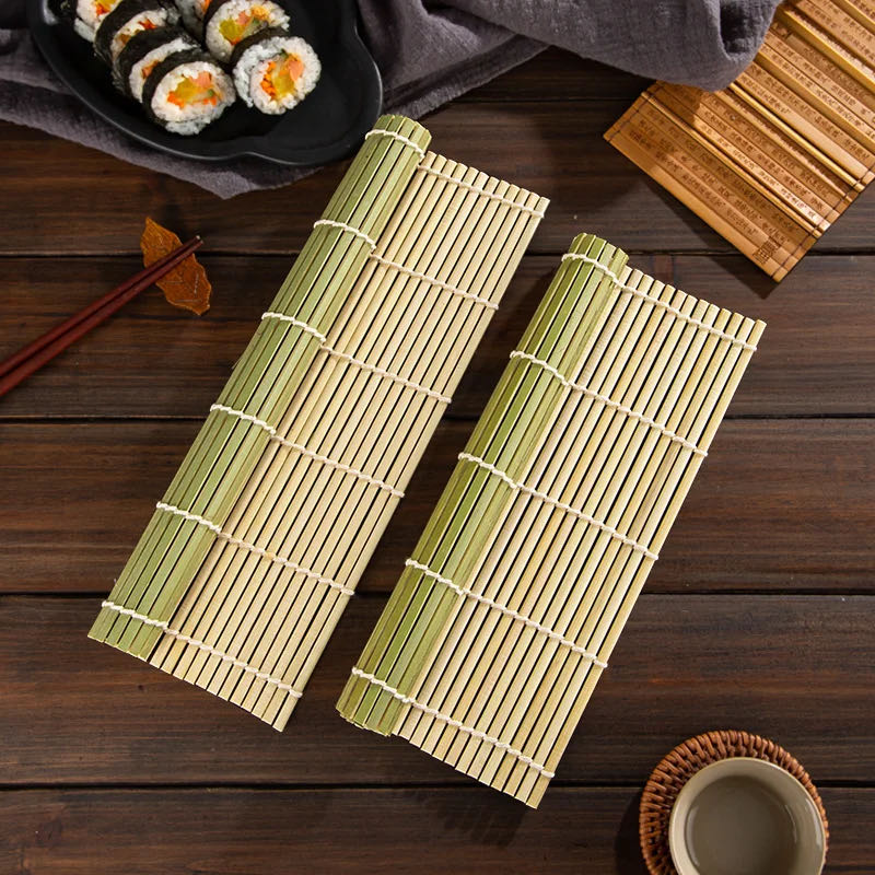 DIY Bamboo Sushi Maker Rolling - Sushi Mat Bamboo avaliação e preço