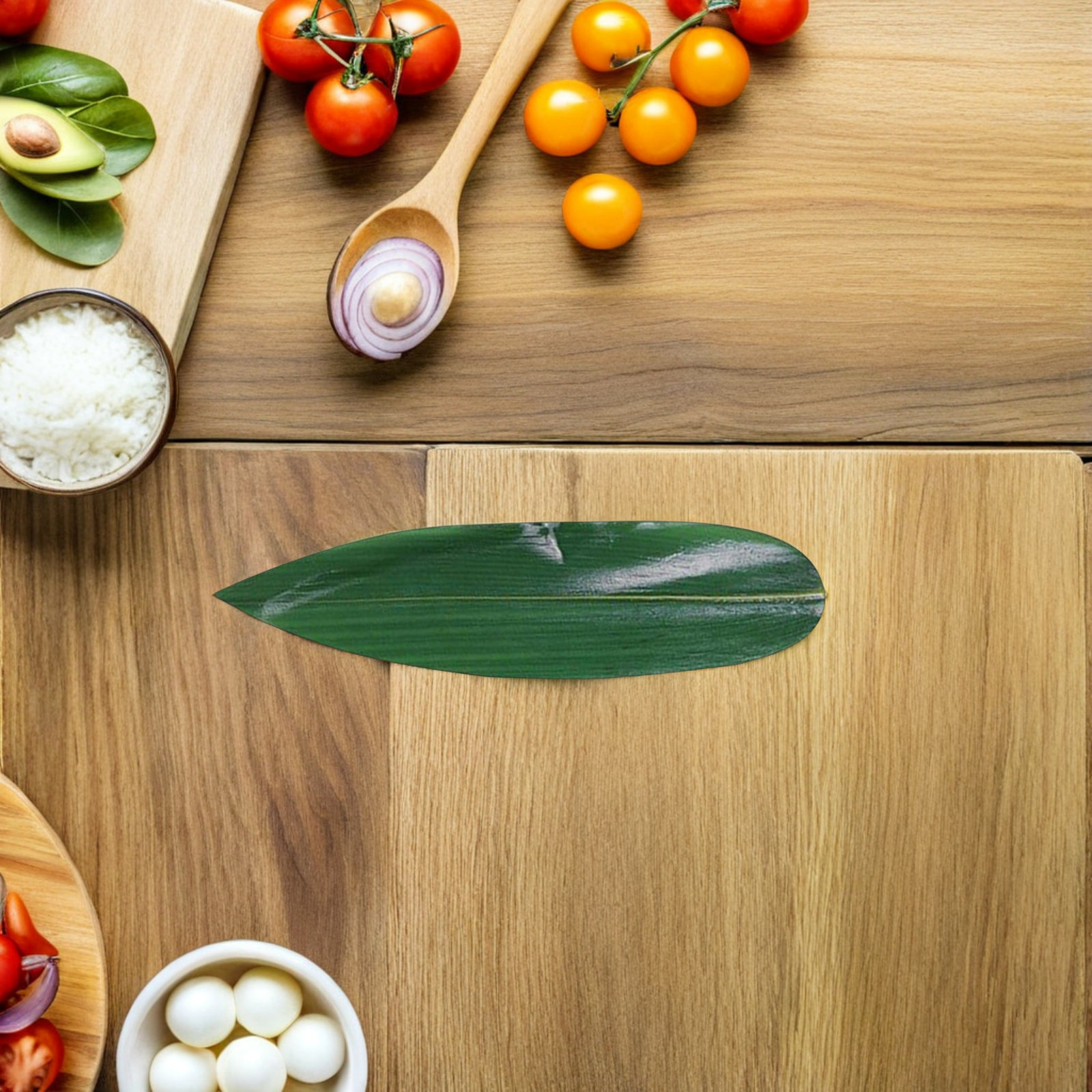 100Pcs Bamboo Leaf Sushi Mats  - Sushi Mat Bamboo avaliação e preço