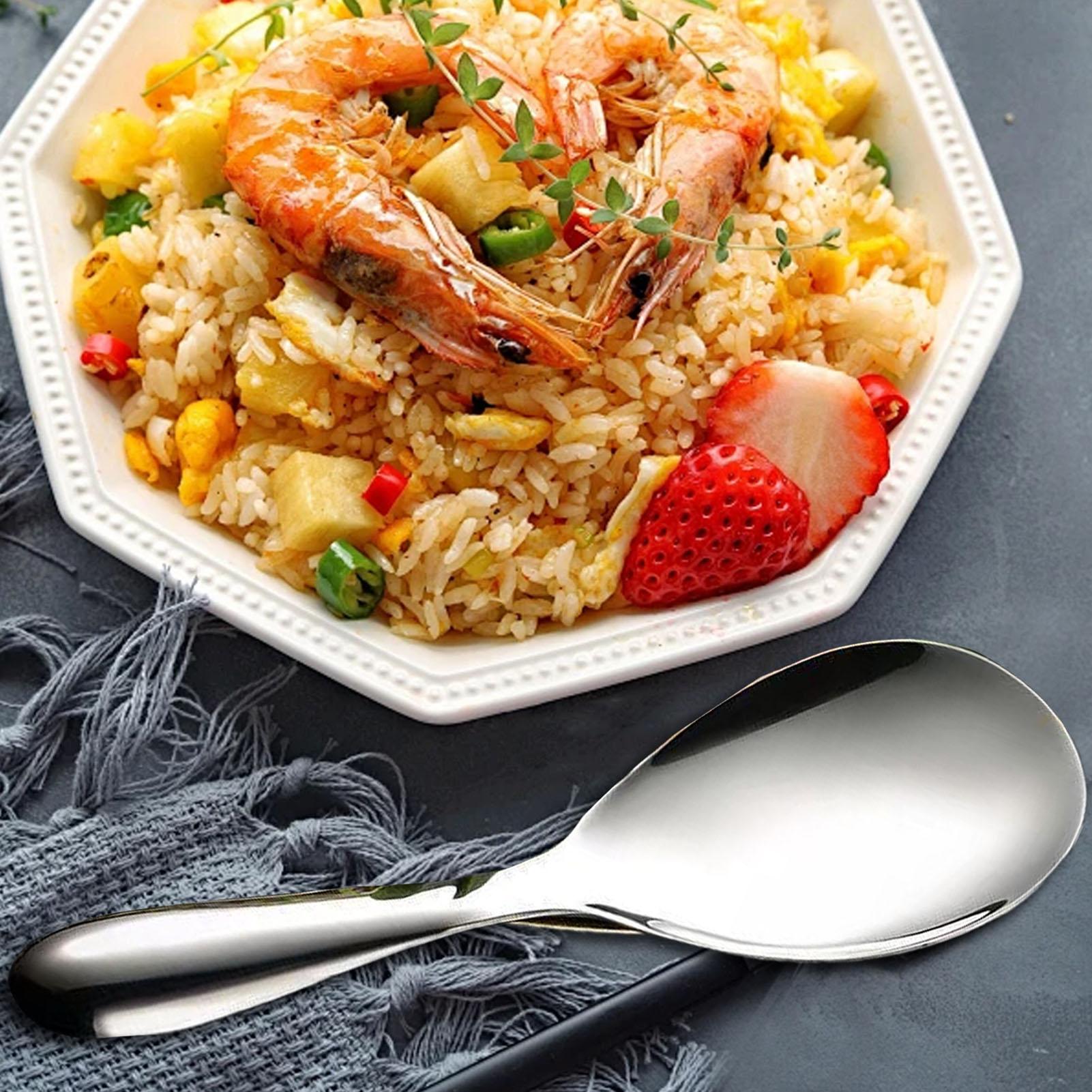 Stainless Steel Rice Spoon Pad - Home Cooking Services avaliação e preço