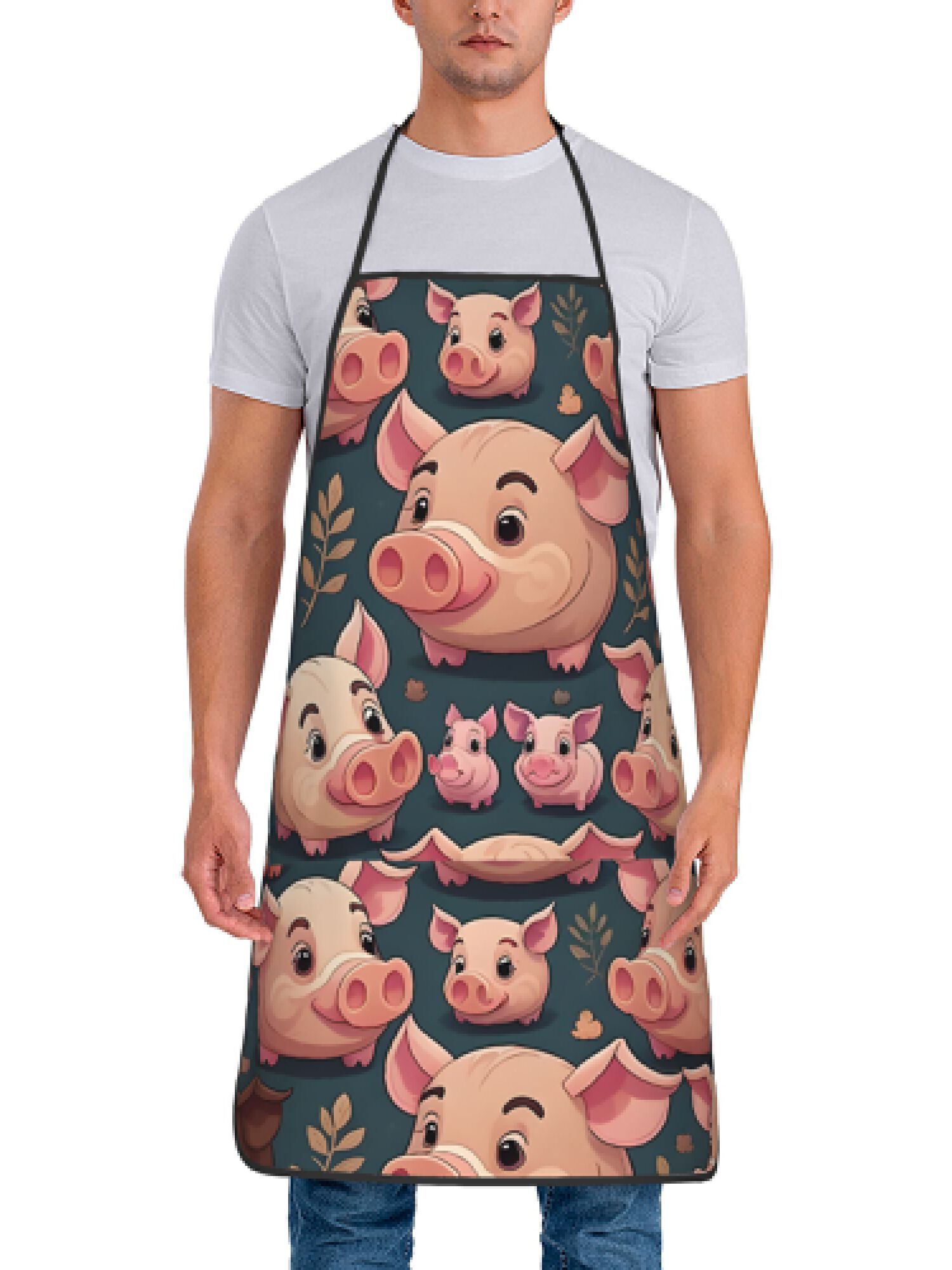 1 Piece Retro Pink Pig Design  - Home Cooking Ideas avaliação e preço