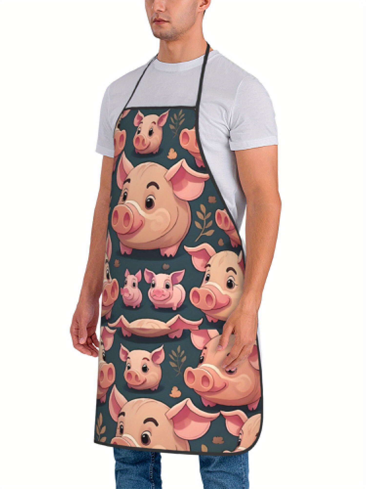1 Piece Retro Pink Pig Design  - Home Cooking Ideas avaliação e preço