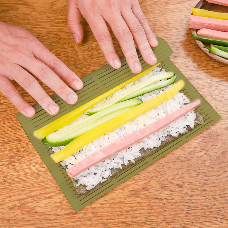 Large Green Plastic Sushi Tool - Sushi Mat Bamboo avaliação e preço