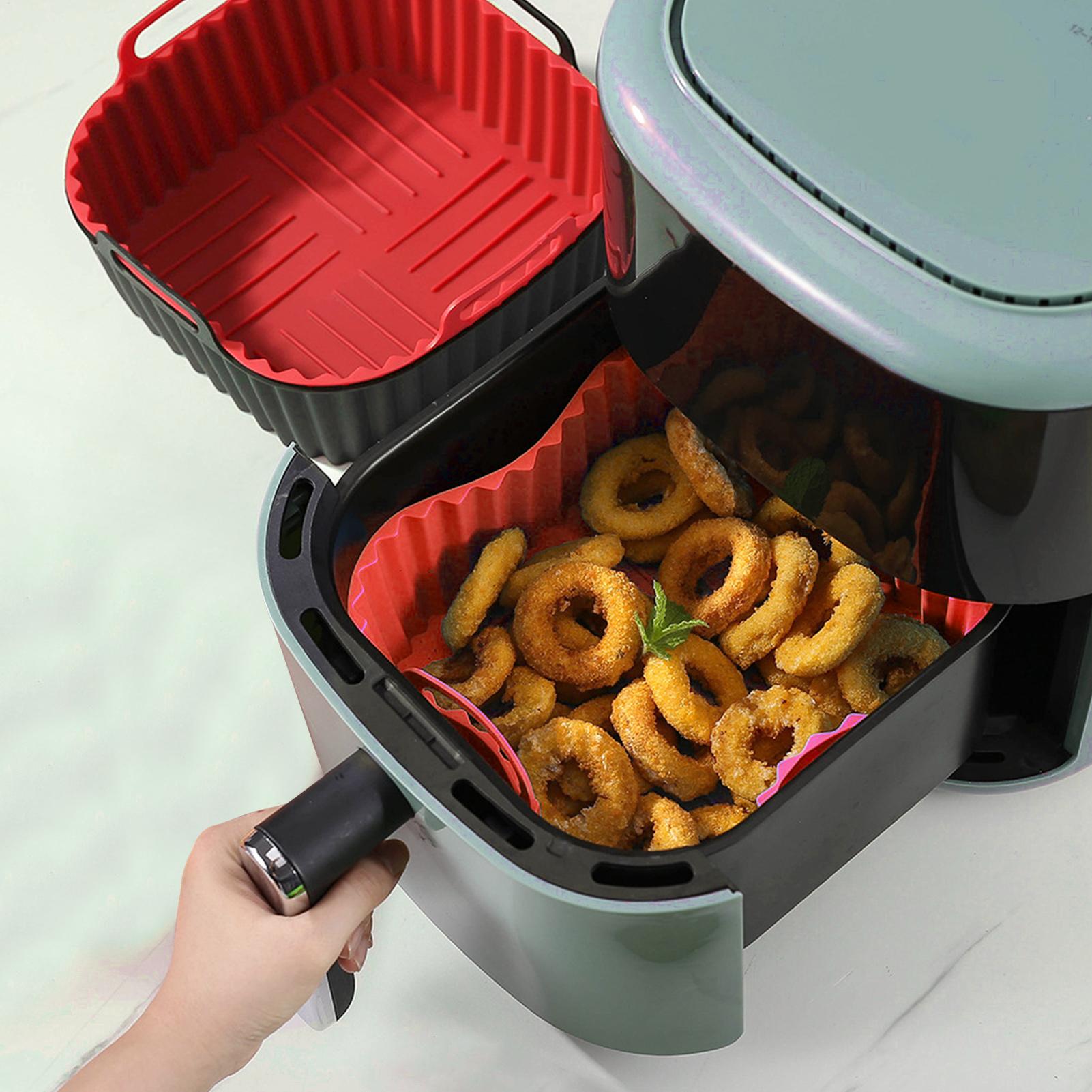 Reusable Air Fryer Liners Squa - Home Cooking Cookbook avaliação e preço