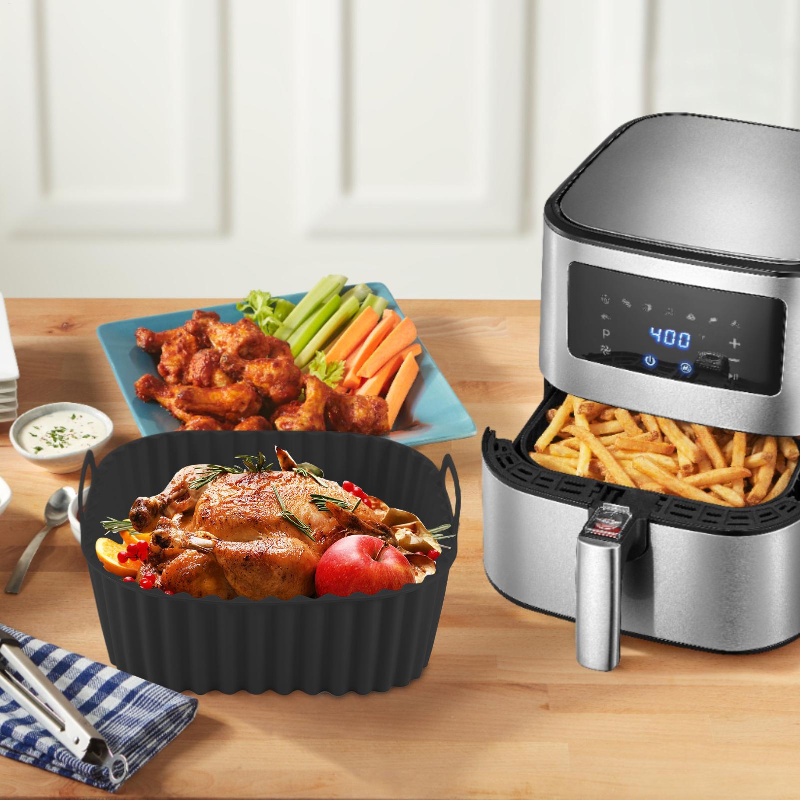 Reusable Air Fryer Liners Squa - Home Cooking Cookbook avaliação e preço