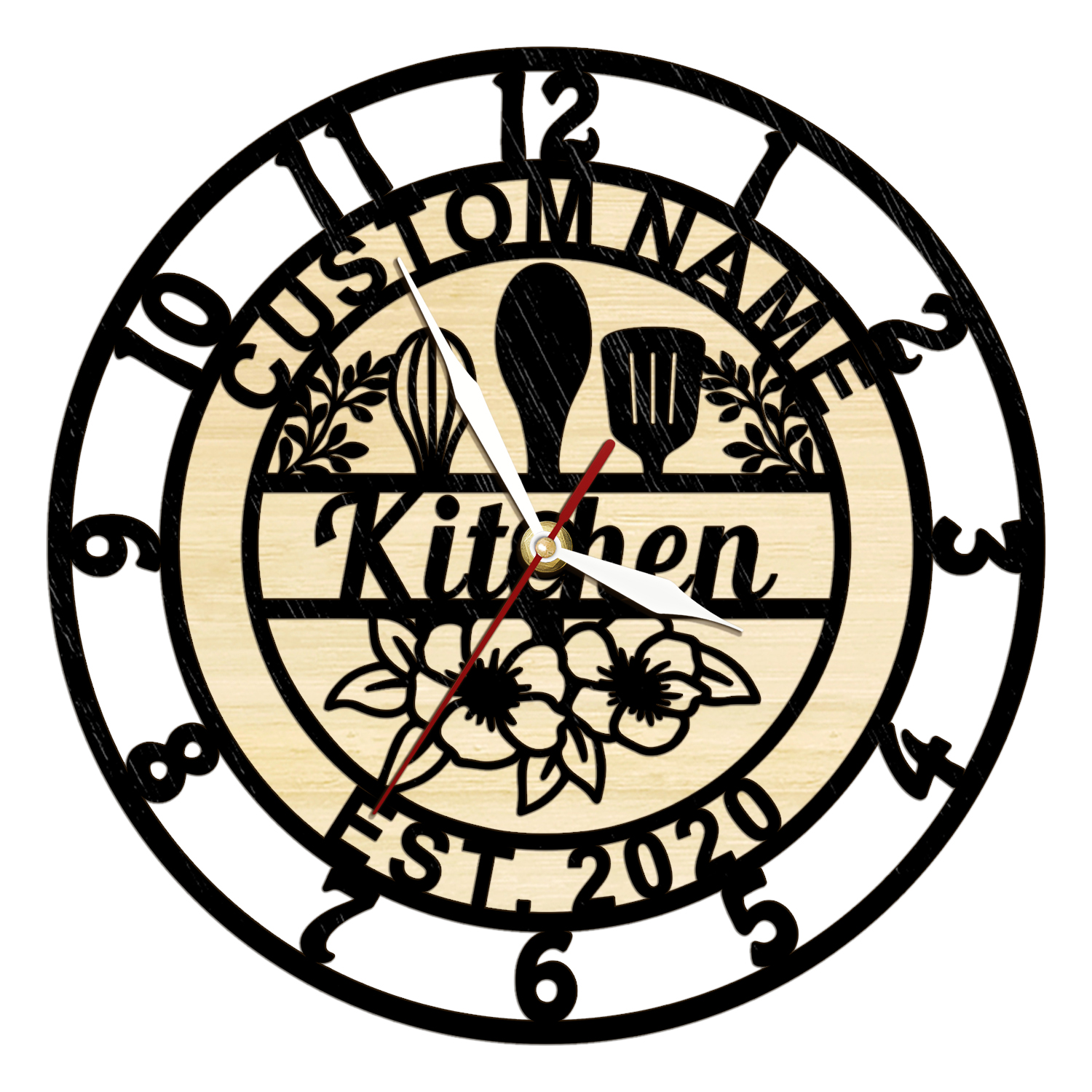 Personalized Name Kitchen Wood - Mom'S Home Cooking avaliação e preço