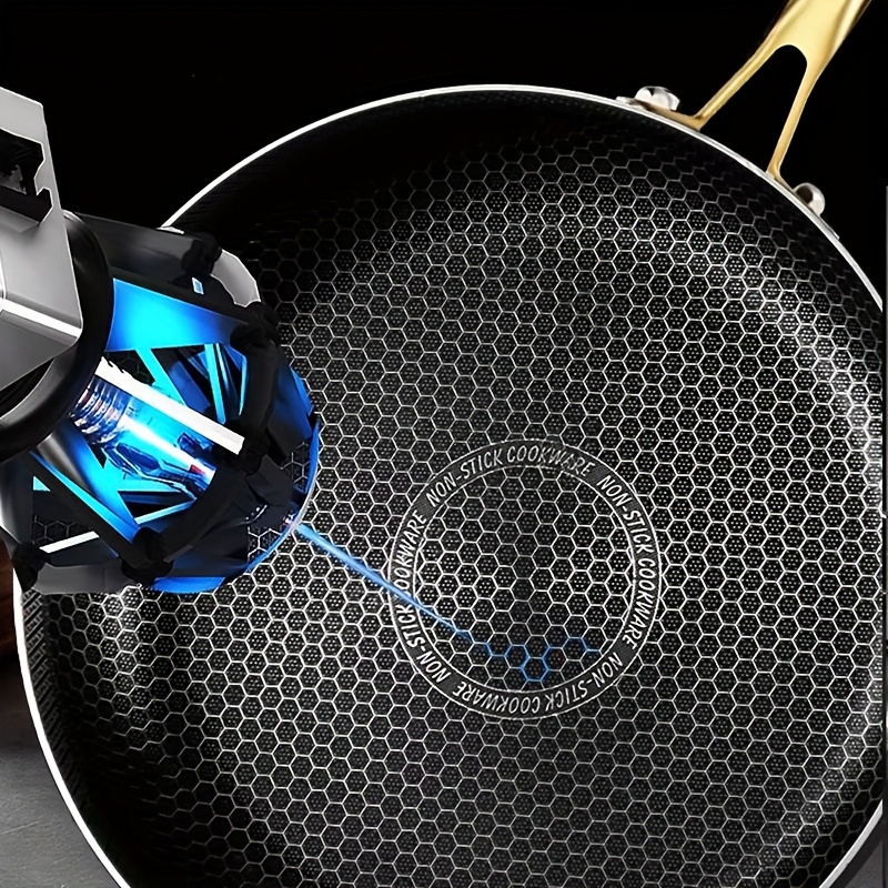 316 Stainless Steel Frying Pan - Home Cooking Cookbook avaliação e preço