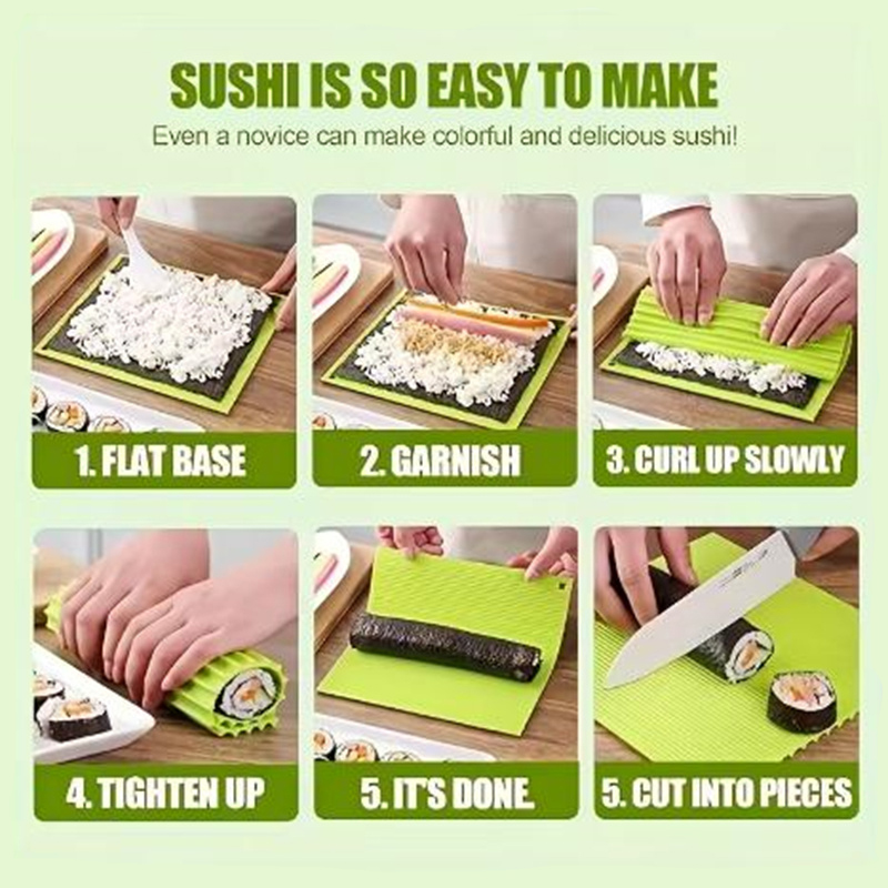1pc Sushi Making Tool Sushi Ro - Sushi Mat Bamboo avaliação e preço